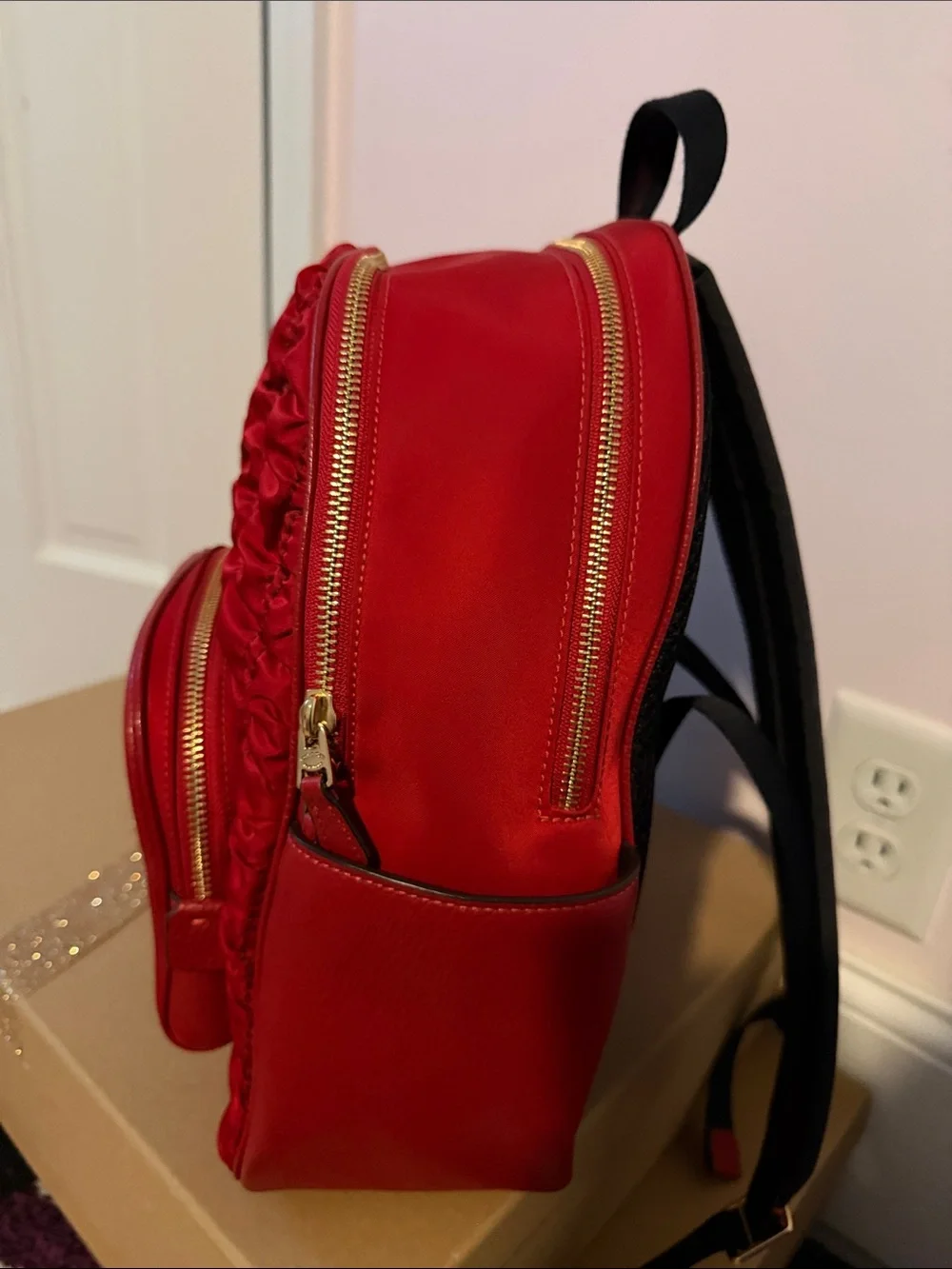 Coach compact backpack